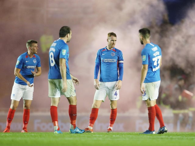 There was also a 4-0 loss to Southampton in the side's first meeting since 2012, which saw Pompey exit the Carabao Cup.