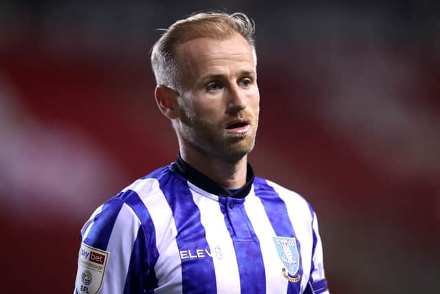 Sheffield Wednesday skipper Barry Bannan could miss Saturday's clash at Norwich. (Photo by Alex Pantling/Getty Images)
