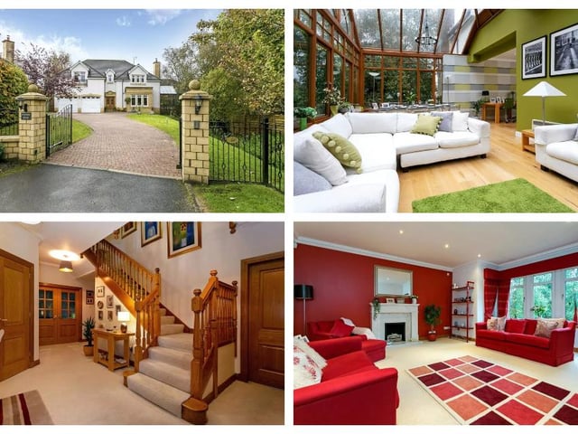 This 5 bedroom property is situated in Newton Mearns Glasgowand offers around 3,000 sq ft. It also features a striking and spacious Mozolowski and Murray conservatory, with vaulted glass ceiling and beautiful views over the large garden.
On the market for 725,000 GBP