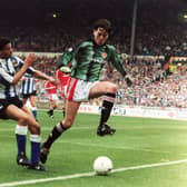 Manchester United goalkeeper Les Sealey could have lost his leg after a collision with Sheffield Wednesday man Paul Williams in the 1991 Rumbelows Cup final.