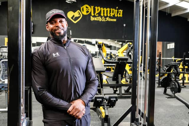 Trevor Chrouch, owner of Olympia Health & Fitness, is helping people in Burngreave