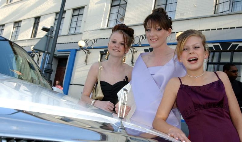 Danum students celebrated their prom at the Earl of Doncaster in 2005.