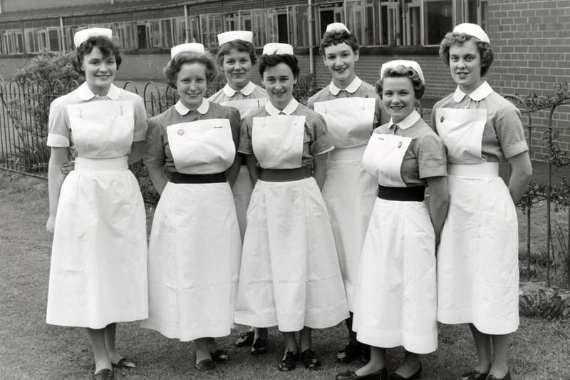 Nursing staff, 1960s (Picture Sheffield ref no H00284)