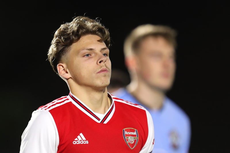 Signed on a season long loan from Arsenal, 20-year-old Cottrell is the man in behind the two strikers.