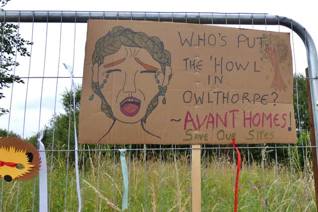 Owlthorpe Fields Action Group spent 18 months fighting a housing development by Avant Homes at Crystal Peaks
