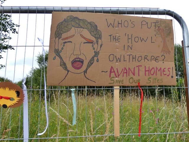Owlthorpe Fields Action Group spent 18 months fighting a housing development by Avant Homes at Crystal Peaks