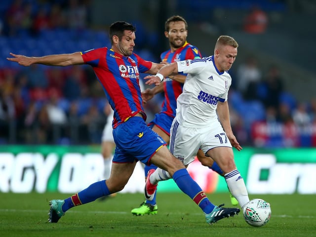 It's another new signing, snapped up from Ipswich Town for £300k. He's got some decent pace and crossing stats, which should come in handy. (Photo by Jordan Mansfield/Getty Images)