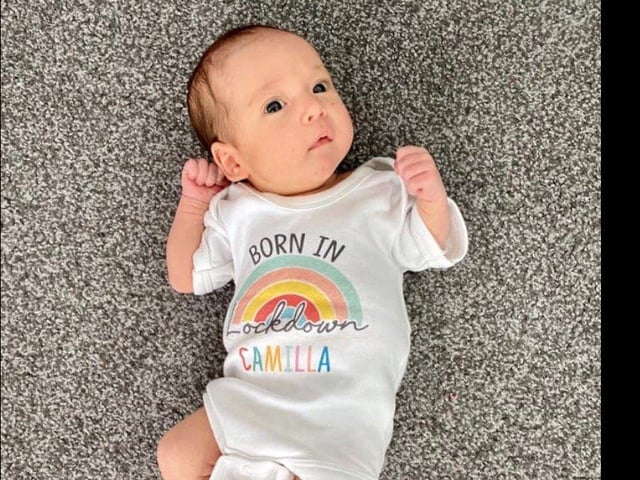 Camilla Stevie Eimear was born on April 15.