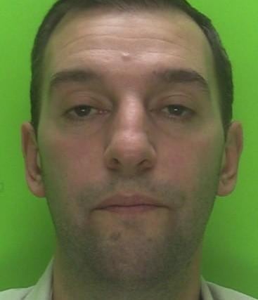 Dean Collins,  42, formerly of Abbotsford Drive, Nottingham,  appeared at Nottingham Crown Court for sentencing on March 17, after pleading guilty to burglary. He also admitted two counts of breaching a community behaviour order. He was jailed for a total of six years and nine months.