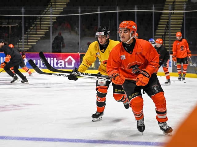 Business almost as usual at Sheffield Steelers practice