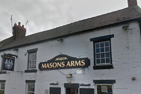 Masons Arms. What will you have in your glass when you raise a toast on Christmas Eve?