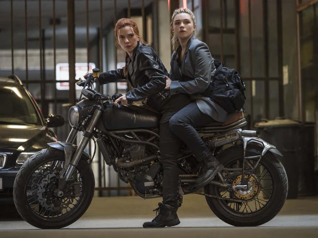 Scarlett Johansson and Florence Pugh star in Black Widow, as Marvel clocked up another success. The film brought in around £18 million.