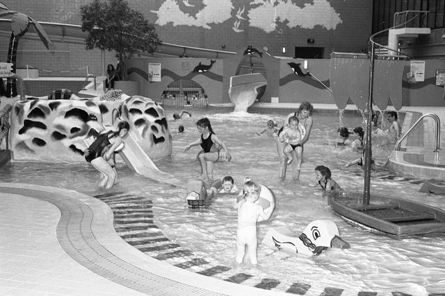 Crowtree Leisure Centre pool in 1991. Does this bring back happy memories?