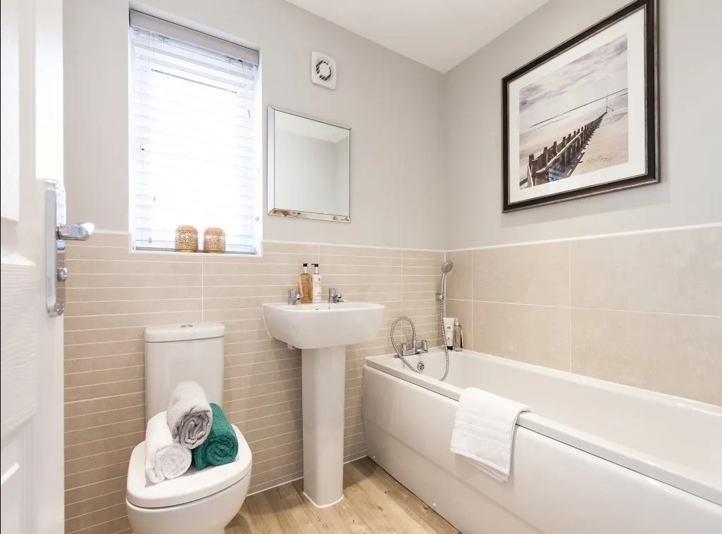 This three bedroom detached house St. Georges Avenue, Havant, is on sale. It is listed by Persimmon Homes - St Georges Keep, as price on application (POA).