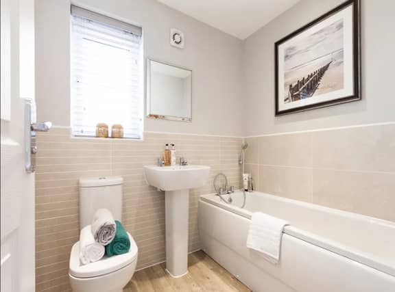 This three bedroom detached house St. Georges Avenue, Havant, is on sale. It is listed by Persimmon Homes - St Georges Keep, as price on application (POA).