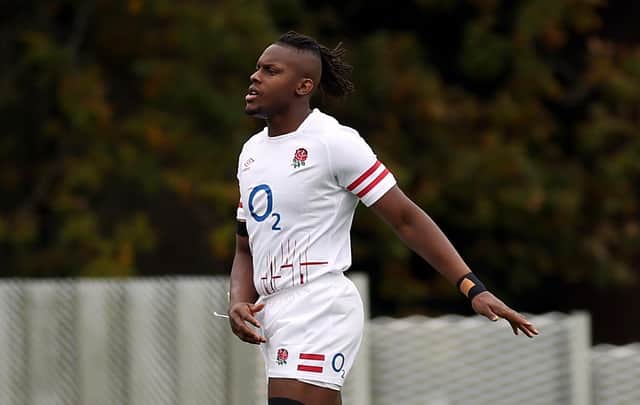 England's Maro Itoje during a media session yesterday. Picture: Steven Paston/PA