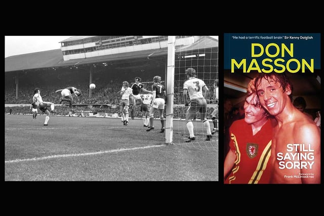 Searingly honest autobiography from Don Masson, the stylish midfielder who helped Scotland win back to back British Championships in 1976 and 1977. The title refers to his penalty miss against Peru during the wretched 1978 World Cup campaign in Argentina under Ally MacLeod. Masson never played for his country again and writes candidly about the impact the spot-kick had on his life.