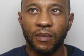 Pictured is Shaun Albert, aged 38, of of Woodhouse Gardens, Woodhouse, Sheffield, who was sentenced at Sheffield Crown Court to seven years of custody after he pleaded guilty to Section 18 unlawful wounding with intent following a vicious assault on a man.

 

Shaun Albert was sentenced at Sheffield Crown Court on February 11, 2022, to seven years of custody.