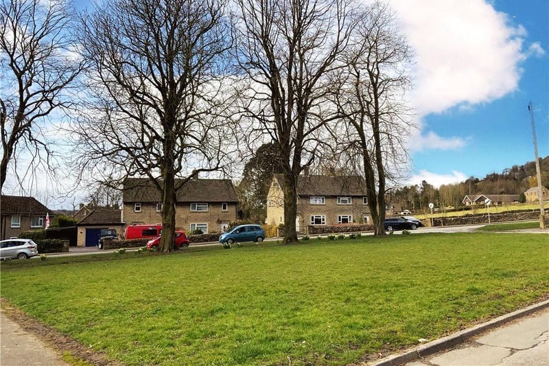 The property is set in a "set in this quintessential Derbyshire village on the edge of the Peak District".