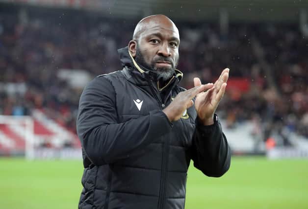 Sheffield Wednesday manager Darren Moore has said sorry to those Owls fans who made the trip to Sunderland. Richard Sellers/PA Wire.