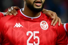 Tunisia's Anis Ben Slimane is set to complete his move from Brondby to Sheffield United: FRANCK FIFE/AFP via Getty Images