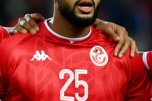 Tunisia's Anis Ben Slimane is set to complete his move from Brondby to Sheffield United: FRANCK FIFE/AFP via Getty Images