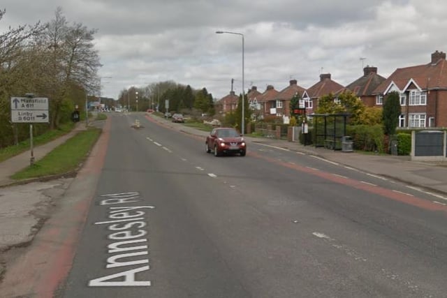 You can expect a speed camera to be stationed on Annesley Road.
