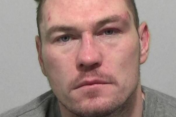 Ellis, 33, of no fixed address but from Sunderland, was jailed for seven years after he admitted robbery, attempted robbery, burglary, shoplifting, dangerous driving and assault.