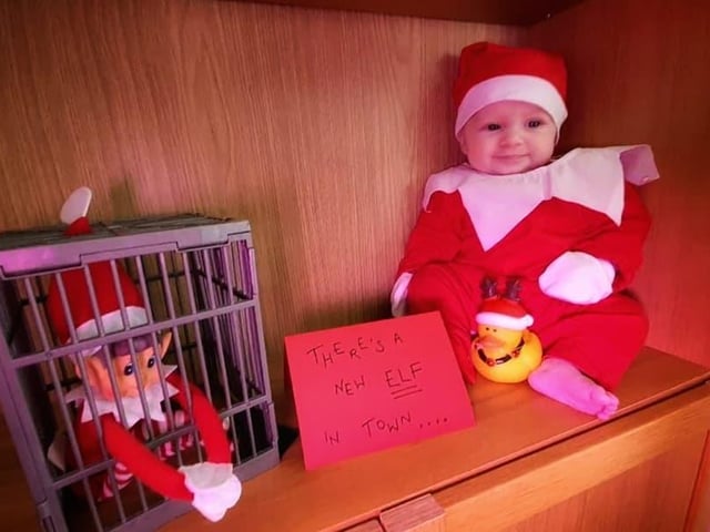 Announcing her arrival on December 1
