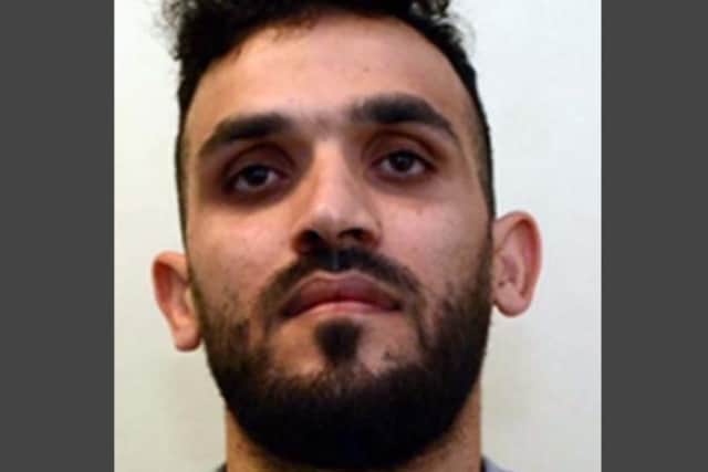 Photo issued by Counter Terrorism Policing North East of asylum seeker Ahmiri Ahmedi Azizi who has been convicted at Manchester Crown Court  of disseminating an Islamic State propaganda video in response to the terrorist bombing at Liverpool Women's Hospital. Issue date: Friday July 8, 2022.Photo: Counter Terrorism Policing North East/PA Wire