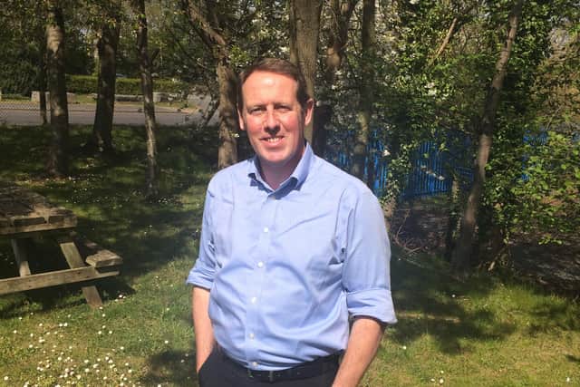 The new owner of Cole Brothers - Simon Jones of Beauchief.