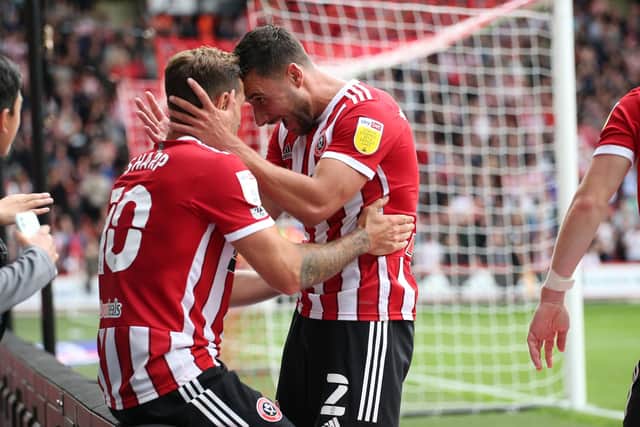 Billy Sharp and George Baldock are fit for Sheffield United's clash with Cardiff City this weekend: Alistair Langham / Sportimage