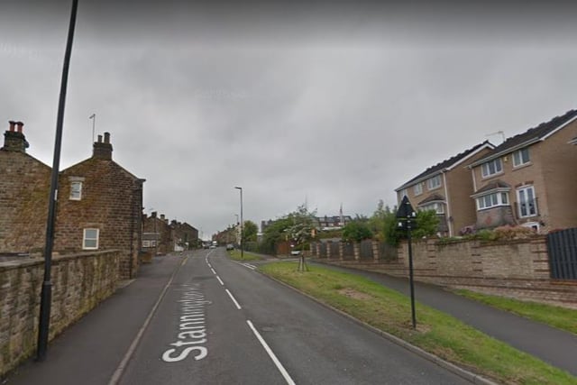 There were another 12 incidents of violence and sexual offences reported near Stannington Street in May 2020.