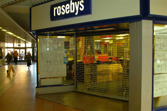 If you loved bedding, cushions, curtains and more, Rosebys was the place to be. But the retail chain went into administration in 2008