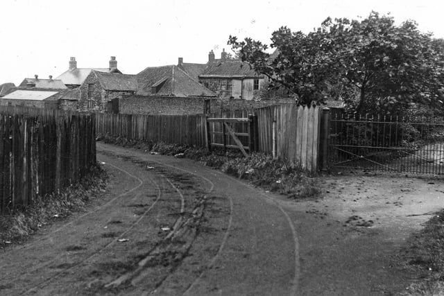 Bents Farm which was later planned as the site of NCB coal washer between Sea Road and Mowbrary Road, South Shields.