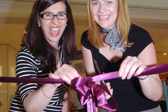 Debenhams Store Manager Maureen Cook, and Womens Wear Sales Manager Tracy Etches opened the new store in 2006