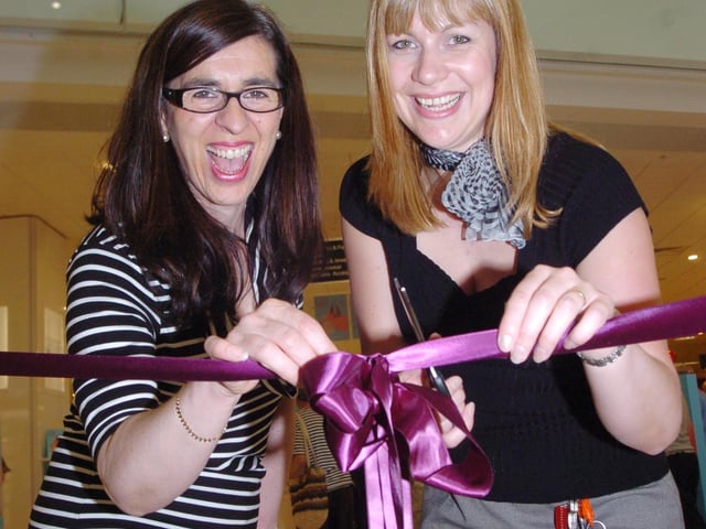 Debenhams Store Manager Maureen Cook, and Womens Wear Sales Manager Tracy Etches opened the new store in 2006