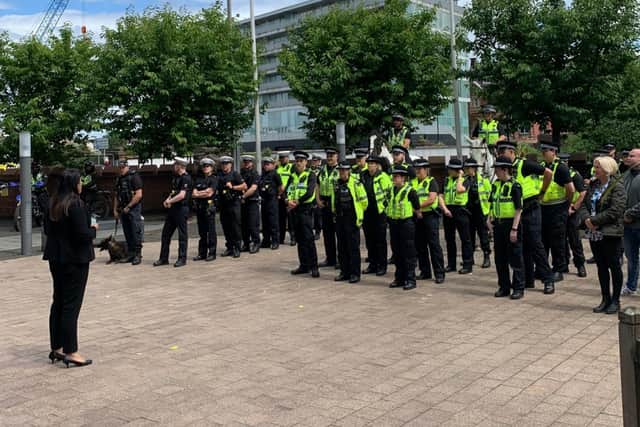 More than 130 officers took to the streets of Rotherham as part of a pre-planned operation to disrupt criminality and tackle the issues that matter to local communities. The day of action formed part of Operation Duxford.