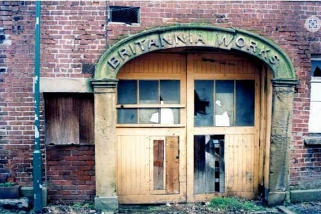 Britannia Works, Love Street formerly Henry Dixon Ltd, confectionery manufacturers.