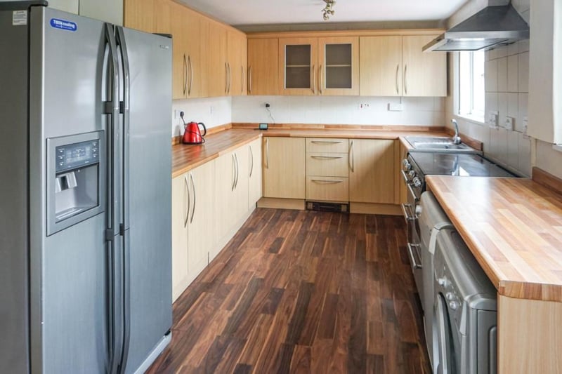 This property has a spacious kitchen which is perfect for preparing a picnic to take down the local beach.