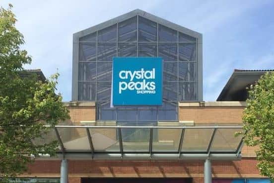 Pictured is Crystal Peaks, at Waterthorpe, Sheffield.