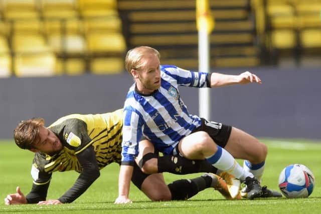 Sheffield Wednesday skipper Barry Bannan was the Owls' best player in their defeat at Watford.