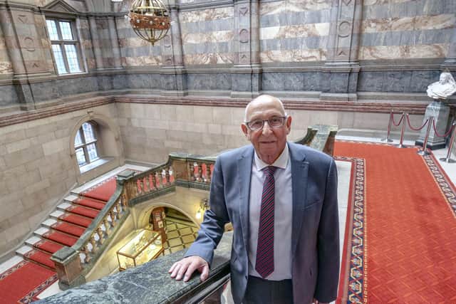 Lord Mayor of Sheffield, Councillor Tony Downing. Picture: Scott Merrylees.