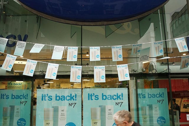 You can find Boots on the centre's Upper High Street. It's open until 6pm Monday to Saturday.
