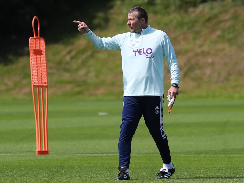 Jokanovic points the finger in training as he looks to put his stamp on his squad