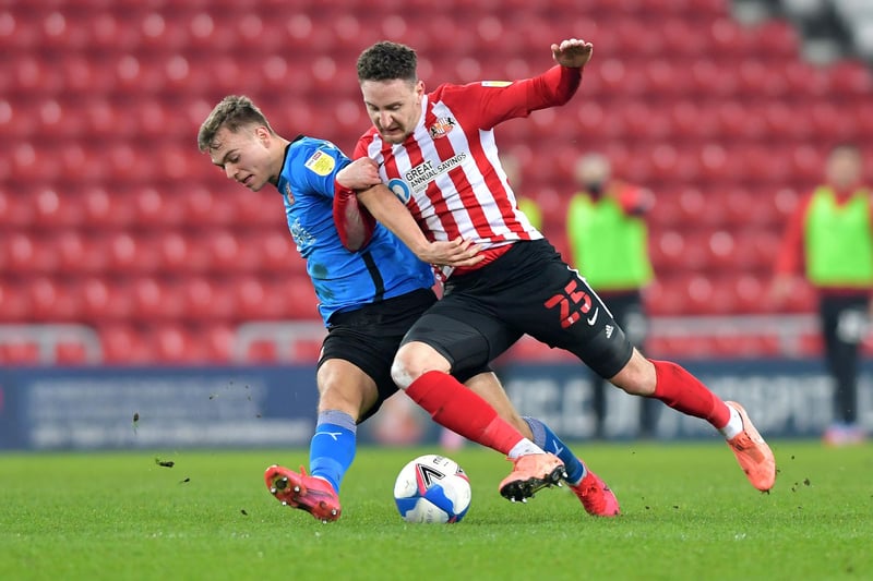 Sunderland are short of options at left-back with Denver Hume sidelined and Jake Vokins cup-tied, so it's perhaps no surprise that 80% of supporters voted for McFadzean to start beneath the Wembley arch.