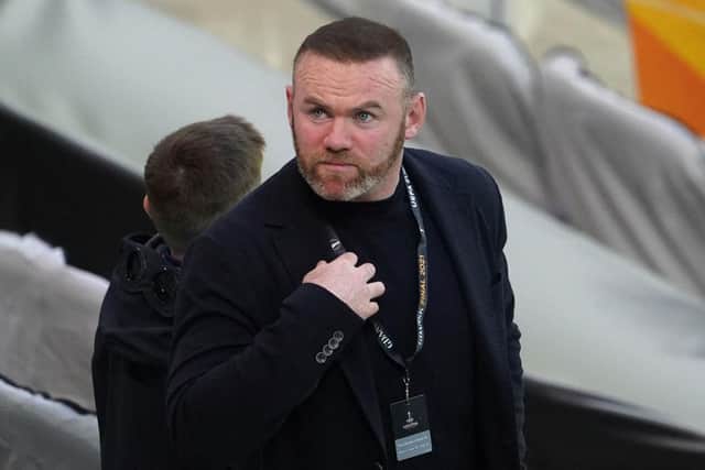 Derby County manager Wayne Rooney: ALEKSANDRA SZMIGIEL/POOL/AFP via Getty Images