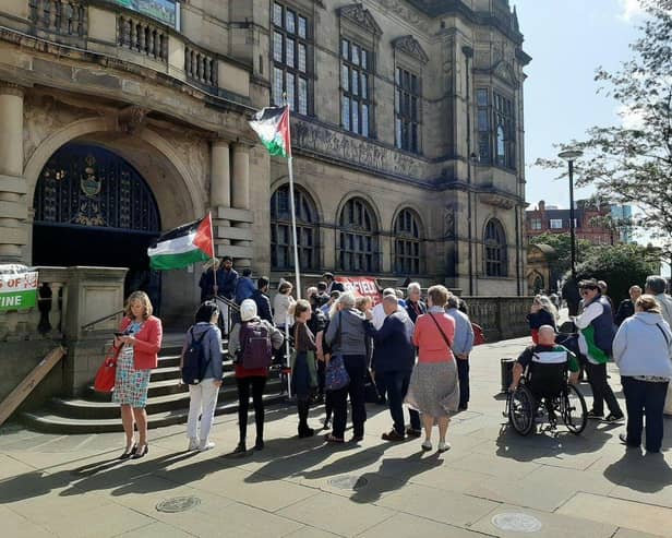 Sheffield Labour Friends of Palestine in 2019