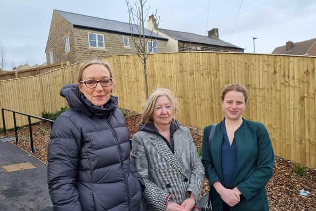 Gill Furniss, MP for Brightside and Hillsborough and shadow minister for roads, Bridget Kelly, local campaigner and Labour council candidate, and Olivia Blake, MP for Sheffield Hallam