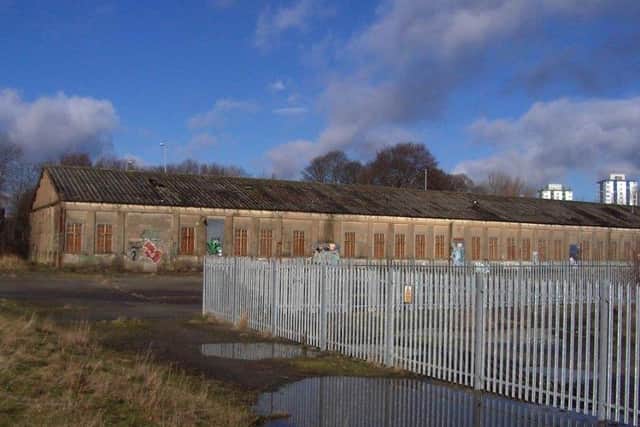 The former RAF Norton Aerodrome in Sheffield as it looked before demolition began